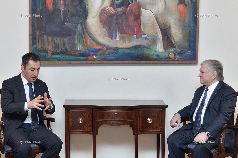 ՀՀ ԱԳ նախարար Էդվարդ Նալբանդյանն ընդունել է Գերմանիայի Բունդեսթագի պատգամավոր, Կանաչների կուսակցության համանախագահ Ջեմ Օզդեմիրին