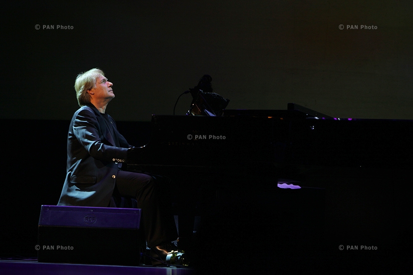 Concert of French pianist Richard Clayderman in Yerevan