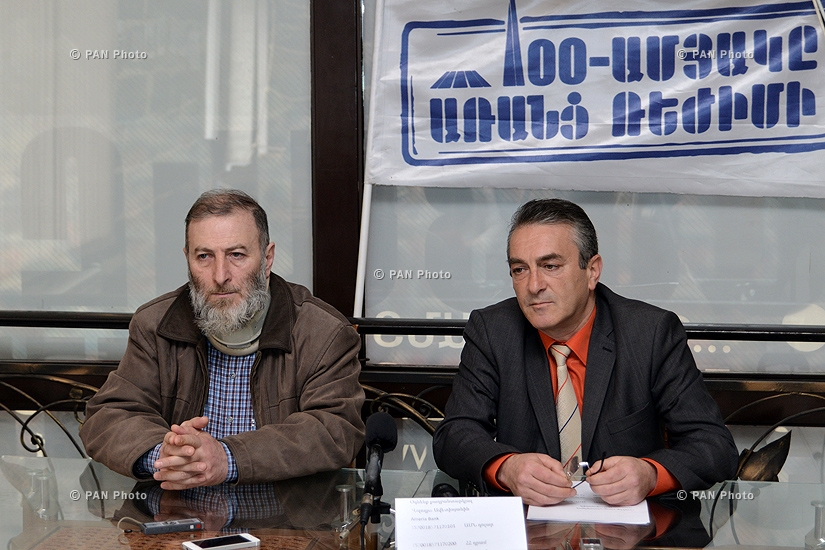 «Ի պաշտպանություն Վոլոդիա Ավետիսյանի» հանձնախմբի անդմներ Գագիկ Սարուխանյանի և Կարեն Մելիքբեկյանի մամուլի ասուլիսը