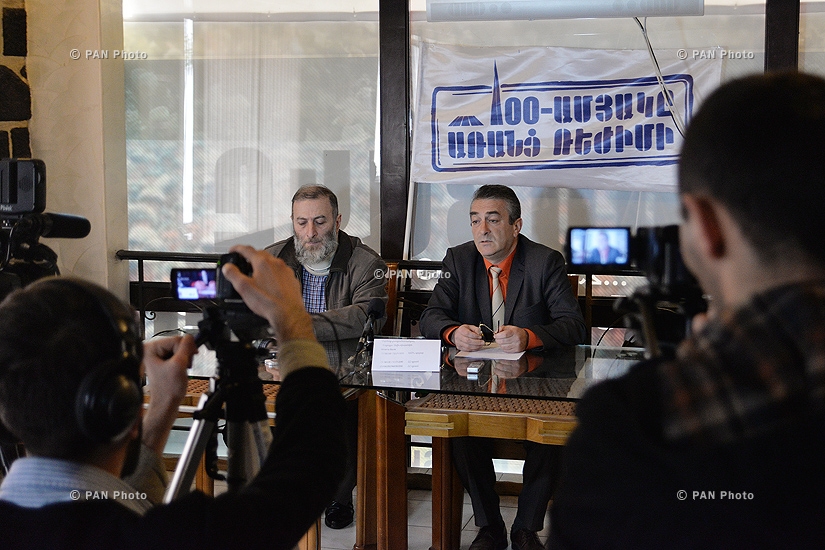 «Ի պաշտպանություն Վոլոդիա Ավետիսյանի» հանձնախմբի անդմներ Գագիկ Սարուխանյանի և Կարեն Մելիքբեկյանի մամուլի ասուլիսը