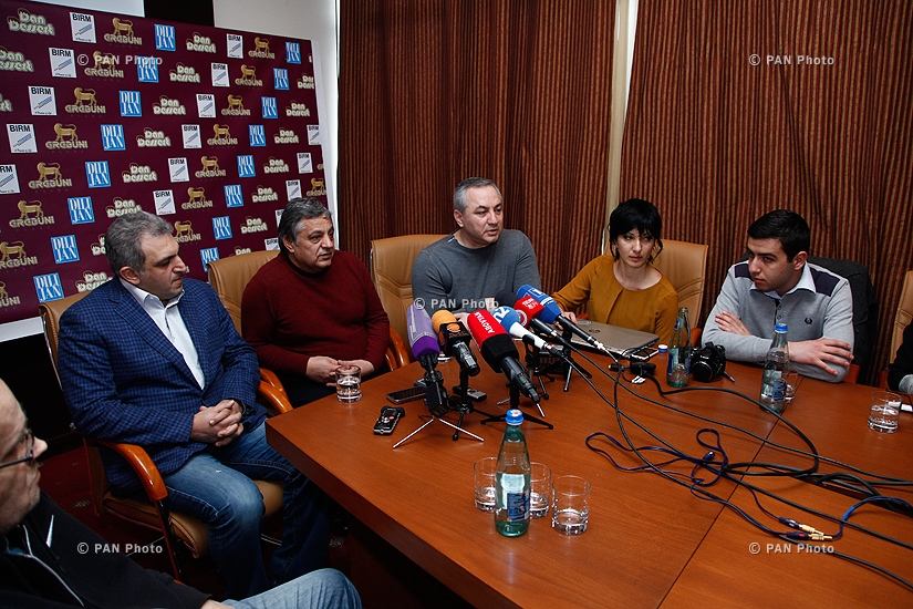 Ֆուտբոլիստ Խորեն Հովհաննիսյան մամուլի ասուլիսը