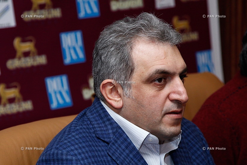 Ֆուտբոլիստ Խորեն Հովհաննիսյան մամուլի ասուլիսը