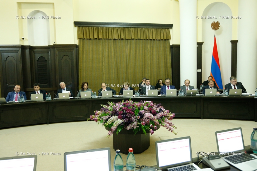Правительство РА: Заседание Правительства