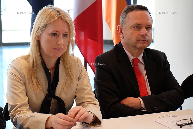 Joint press conference of he Embassy of French and Swiss Embassies to Armenia