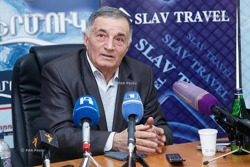 Press conference of Major General Arkady Ter-Tadevosyan (Commandos)