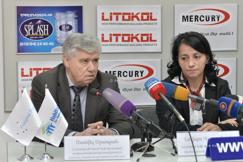 Press conference on Actual problems of energy productivity and management of apartment buildings