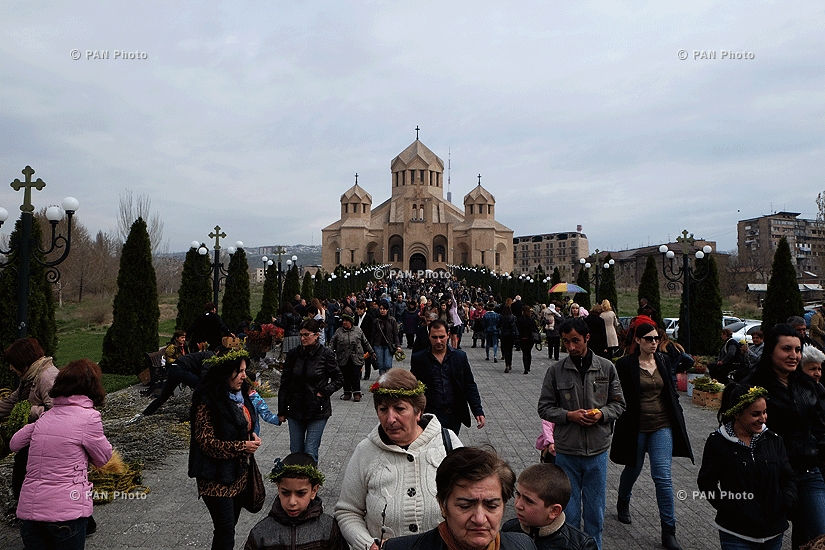 Armenian Apostolic Church marks Palm Sunday