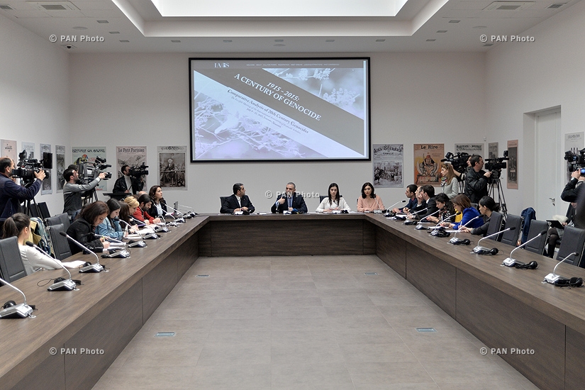 Пресс-конференция правления Музея-института Геноцида армян  