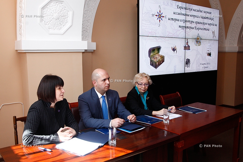 Discussion on Eurasian heritage: Issues of historical monuments and culture of the Armenian people in Kyrgyzstan