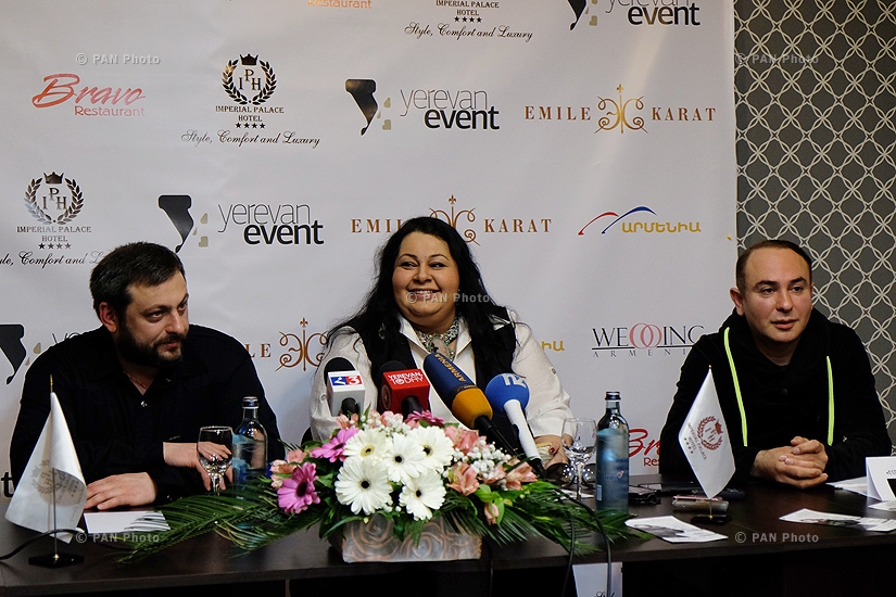 Пресс-конференция певицы Мариам Мерабовой