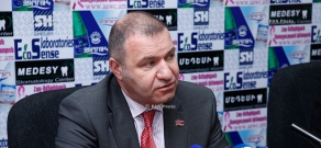 Пресс-конференция депутата от ППА Микаела Мелкумяна