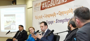 Discussions entitled #AGBUtalks in the frames of the AGBU 88th General Assembly. Day 2