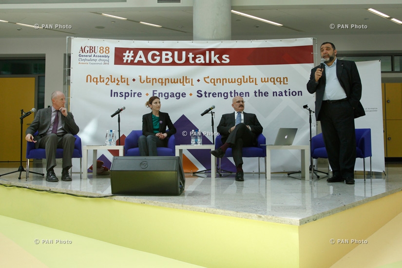 Discussions entitled #AGBUtalks in the frames of the AGBU 88th General Assembly. Day 3