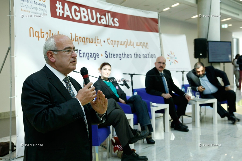 Discussions entitled #AGBUtalks in the frames of the AGBU 88th General Assembly. Day 3