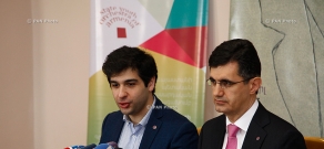 Пресс-конференция гендиректора компании 