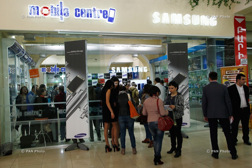  Samsung Galaxy S6 and S6 Edge presentation in Yerevan