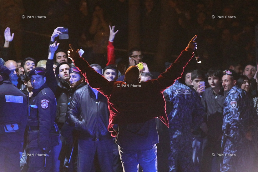 Kanye West's live concert in Yerevan