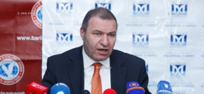 Press conference of MP from Prosperous Armenia Party Mikael Melkumyan