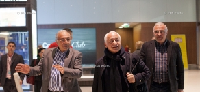 Vladimir Spivakov's arrival  in Yerevan