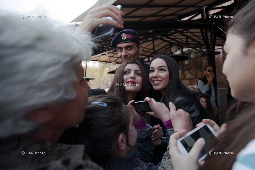 Varda's arrival in Yerevan