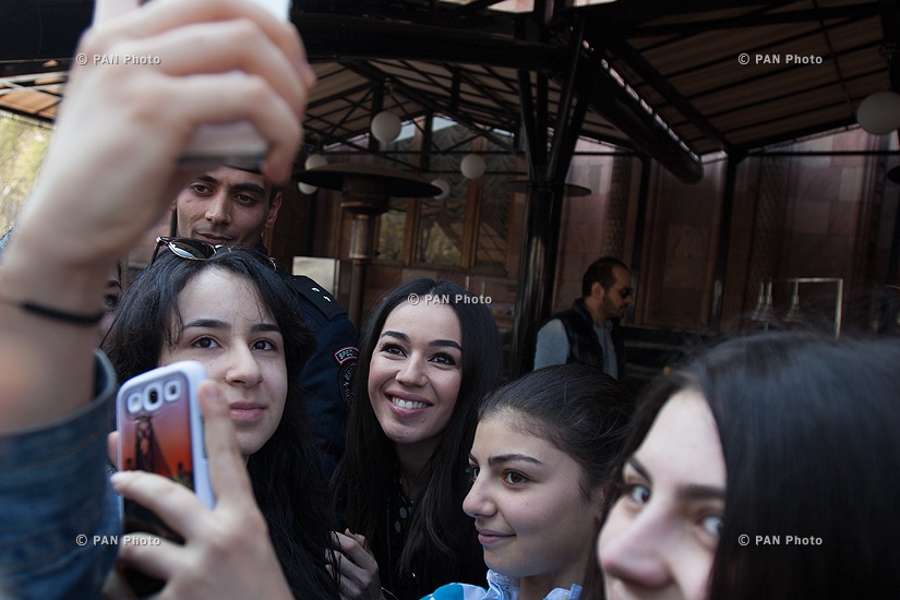 Varda's arrival in Yerevan