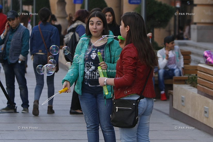 Պղպջակների տոն Երևանում