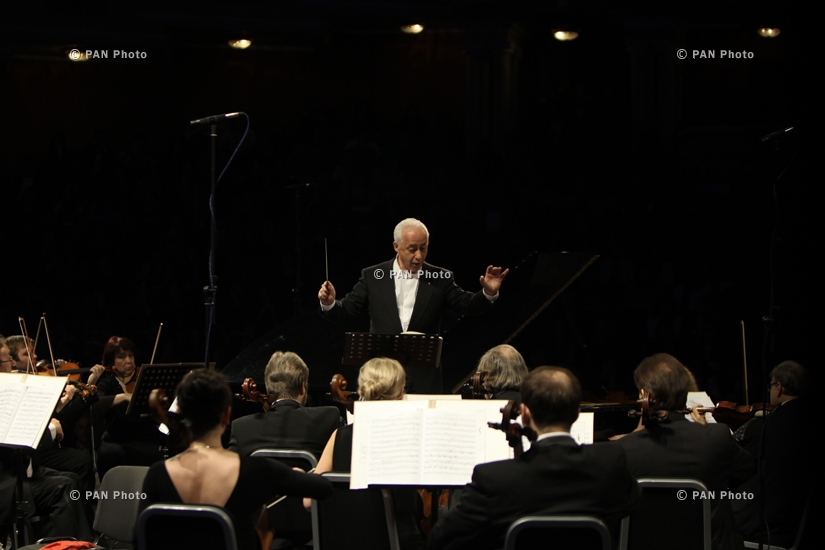 Первый концерт Владимира Спивакова и Национального филармонического оркестра России, посвященный 100-летней годовщине Геноцида армян
