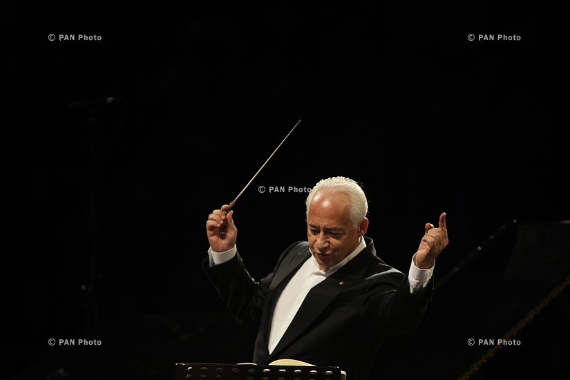1st concert of Vladimir Spivakov and National Philharmonic Orchestra of Russia, dedicated to Armenian Genocide Centennial