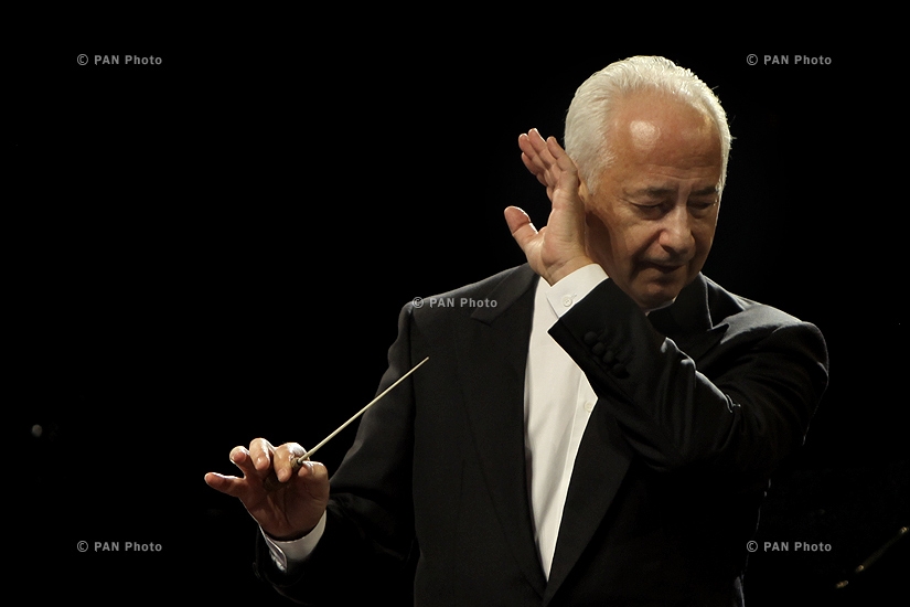 1st concert of Vladimir Spivakov and National Philharmonic Orchestra of Russia, dedicated to Armenian Genocide Centennial