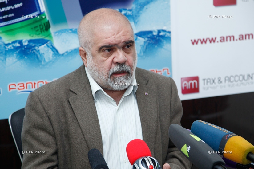 Press conference of the head of Caucasus Institute, political scientist Alexander Iskandaryan