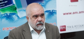 Press conference of the head of Caucasus Institute, political scientist Alexander Iskandaryan