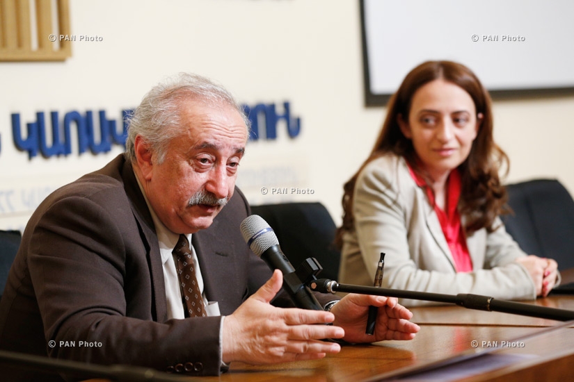 Пресс-конференция директора Национального центра регулирования законодательства Армена Егиазаряна