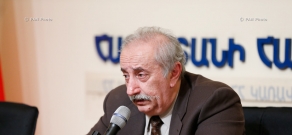 Press conference Armen Yeghiazaryan, director of National Centre for Legislative Regulations 