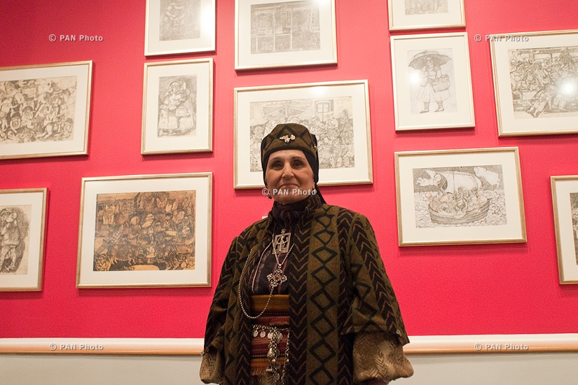 The exhibition Sarkis Hamalbashian: Armenian District opens in the “Sasuntsi Davit” Garden Gallery of the Cafesjian Center for the Arts 