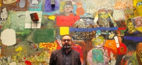 The exhibition Sarkis Hamalbashian: Armenian District opens in the “Sasuntsi Davit” Garden Gallery of the Cafesjian Center for the Arts 