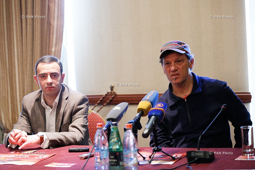 Press conference dedicated to the concert Arto Tunçboyaciyan and 