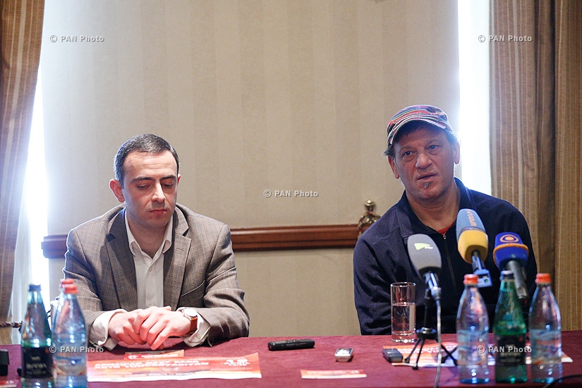Press conference dedicated to the concert Arto Tunçboyaciyan and 