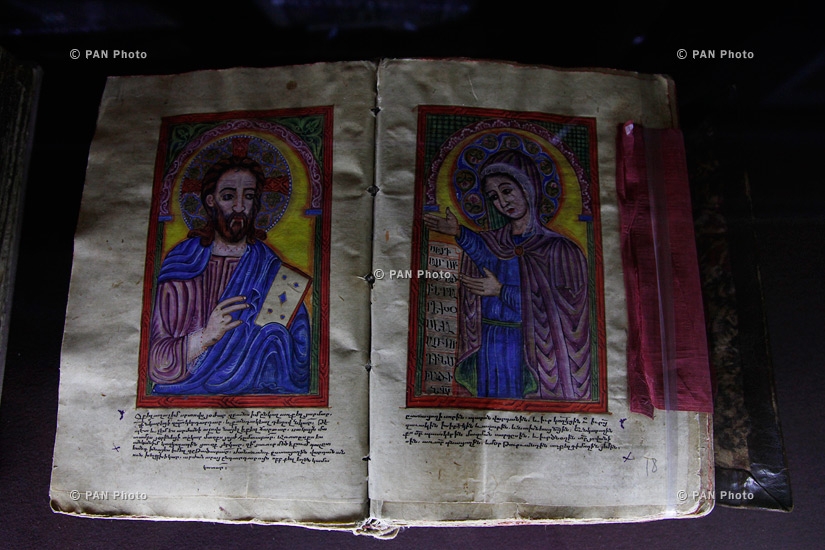 В Матенадаране открылась выставка «Спасенные рукописи», посвященная 100-ой  годовщине Геноцида Армян