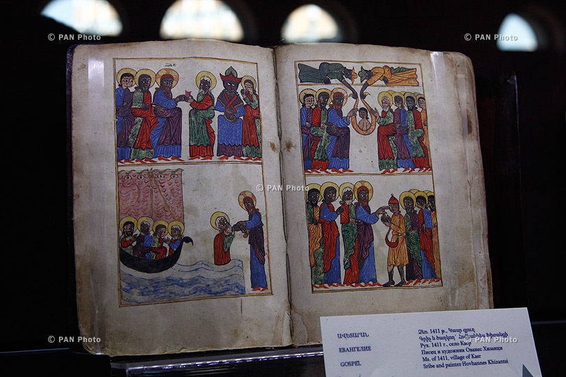 В Матенадаране открылась выставка «Спасенные рукописи», посвященная 100-ой  годовщине Геноцида Армян