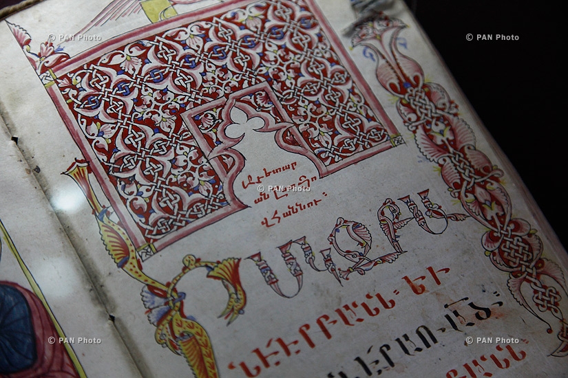 Saved manuscripts exhibit opens in Matenadaran, dedicated to Armenian Genocide Centennial