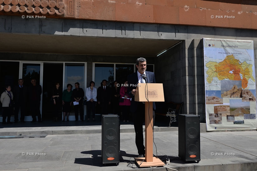 Opening of the exhibition “The Urartian Heritage of Western Armenia,” dedicated to Armenian Genocide Centennial