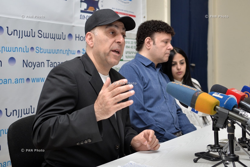 Press conference of musician Ara Gevorgyan and Puerto Rican - American composer, singer Daniel Decker