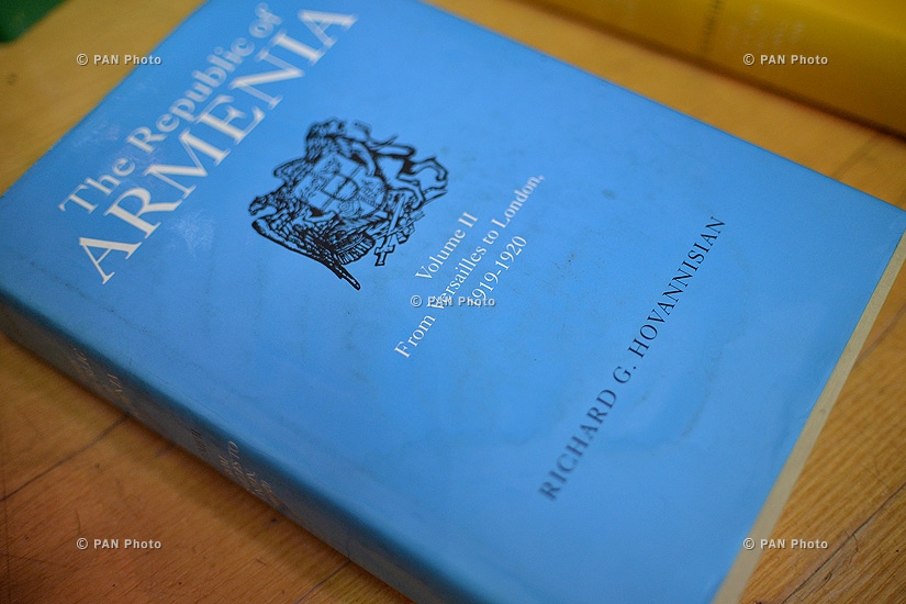 Презентация армянского перевода 2-го тома труда Ричарда Ованнисяна «Республика Армения. От Версаля до Лондона, 1919-1920»