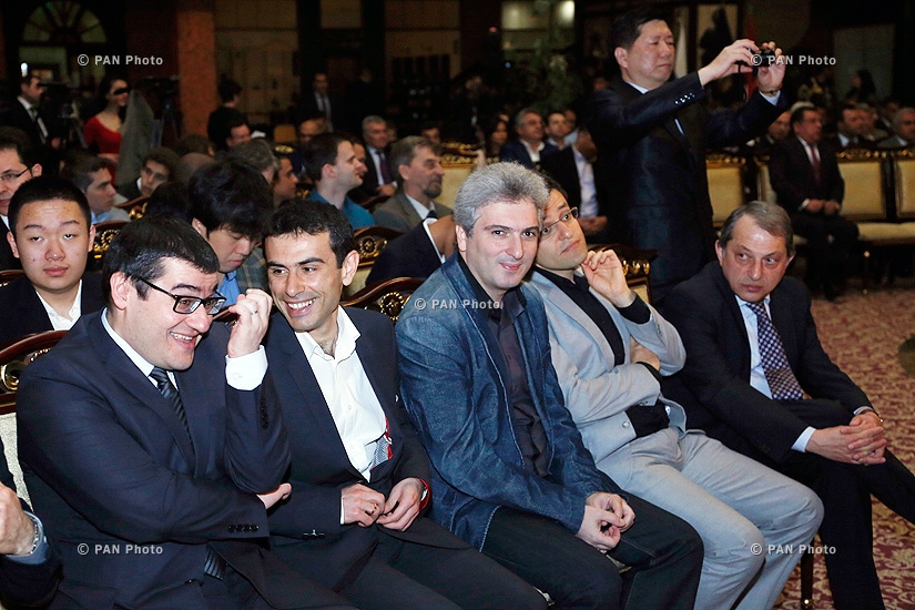Открытие командного чемпионат мира по шахматам – 2015 в городе Цахкадзор