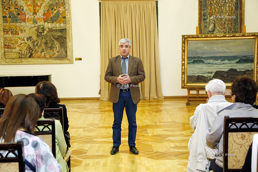 В Национальной картинной галерее Армении открылась выставка «Ответ 100 лет спустя», посвященная 100-летию Геноцида Армян