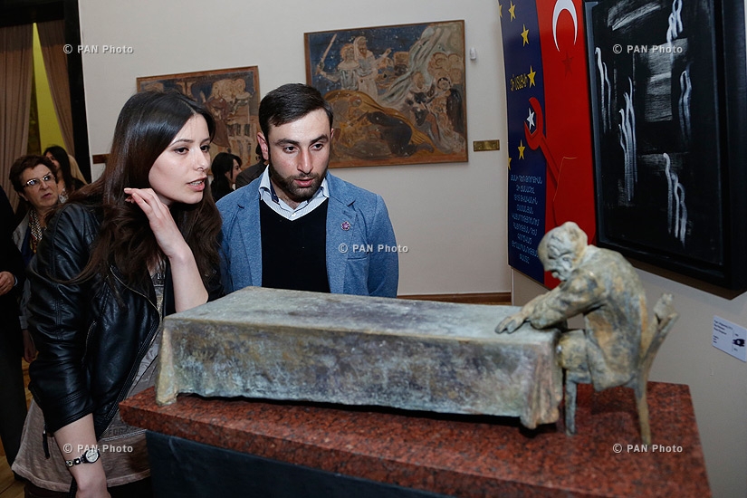 'A message 100 years later: Past as present exhibit, dedicated to Armenian Genocide Centennial, opens at National Gallery of Armenia,