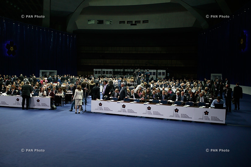 Церемония открытия глобального форума «Против преступления Геноцида»