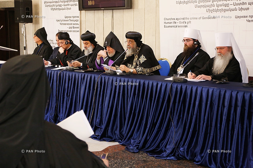 Ecumenical session entitled Churches against the crime of Genocide: Human life - God's gift