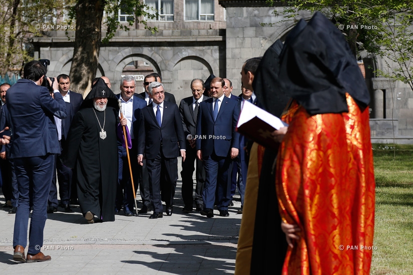 Land for construction of St. Martyrs Church consecrated at Komitas Pantheon 