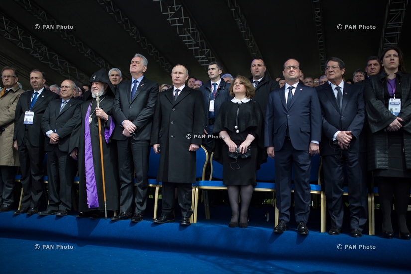 Leaders attend Armenian Genocide 100th anniversary ceremony